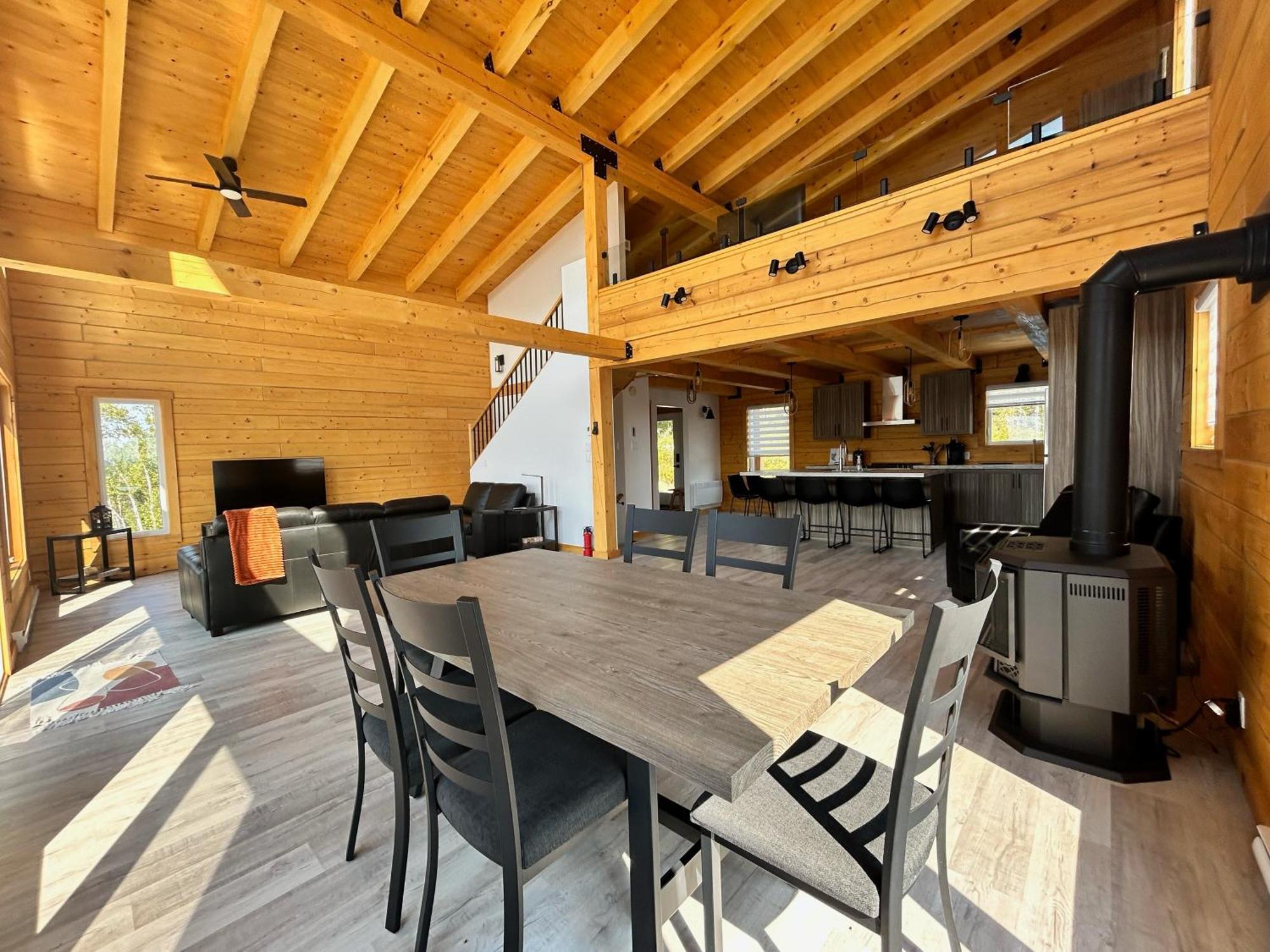 Chalets Domaine Otis Saint-Félix-d'Otis Extérieur photo